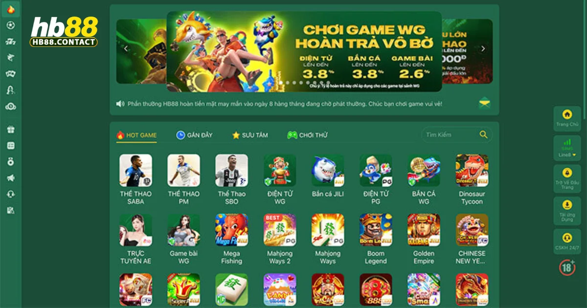 Hb88 - Trang Chủ Nhà Cái HB88.com Uy Tín Tặng 100k 25 Game bài và slot game